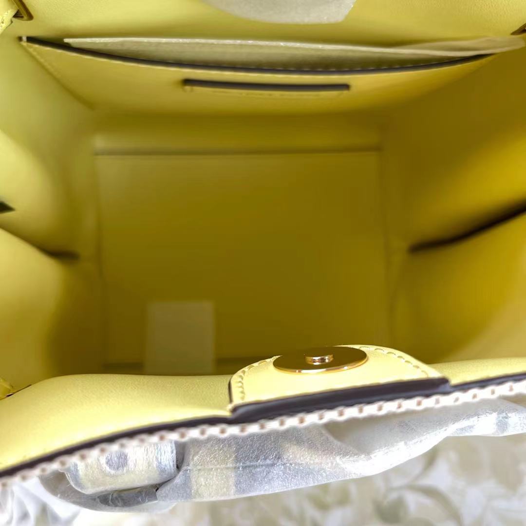 Michael Kors 35T1GU5M5C Emilia Small Bucket Bag Messenger Buttercup 194900502136 Michael Kors 35T1GU5M5C Emilia Small Bucket Bag Messenger Buttercup 194900502136